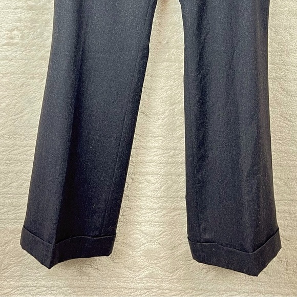 J. CREW 100% Wool Charcoal Dress Trouser Pants Size 12 Career Wear Professional - Picture 13 of 13